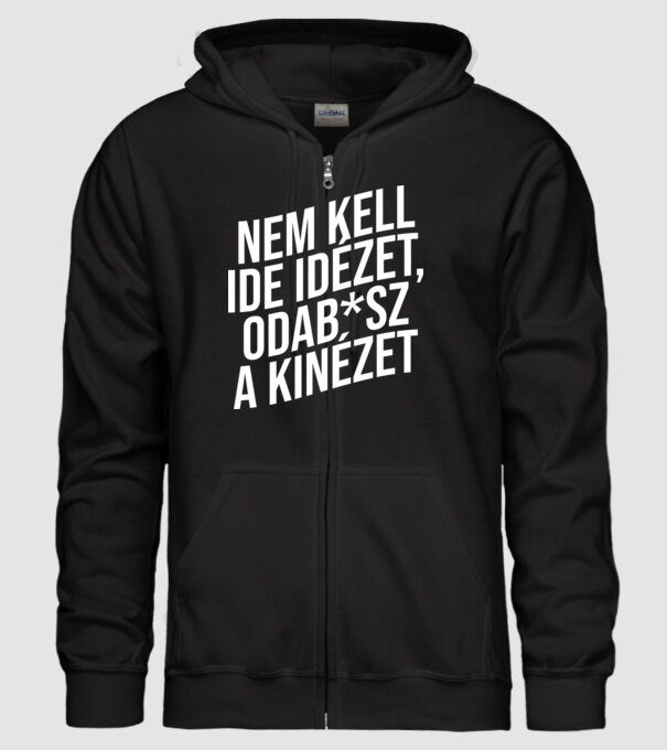  minta fekete pólón