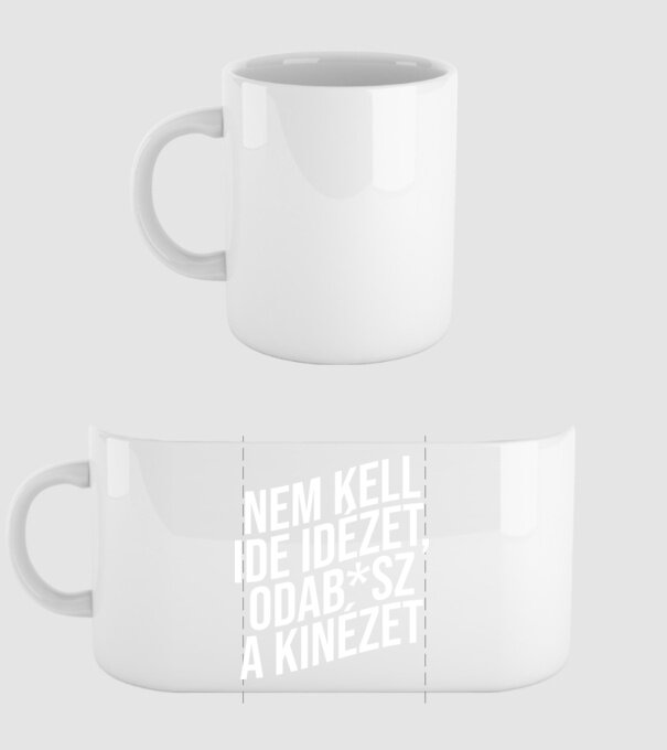  minta fehér pólón